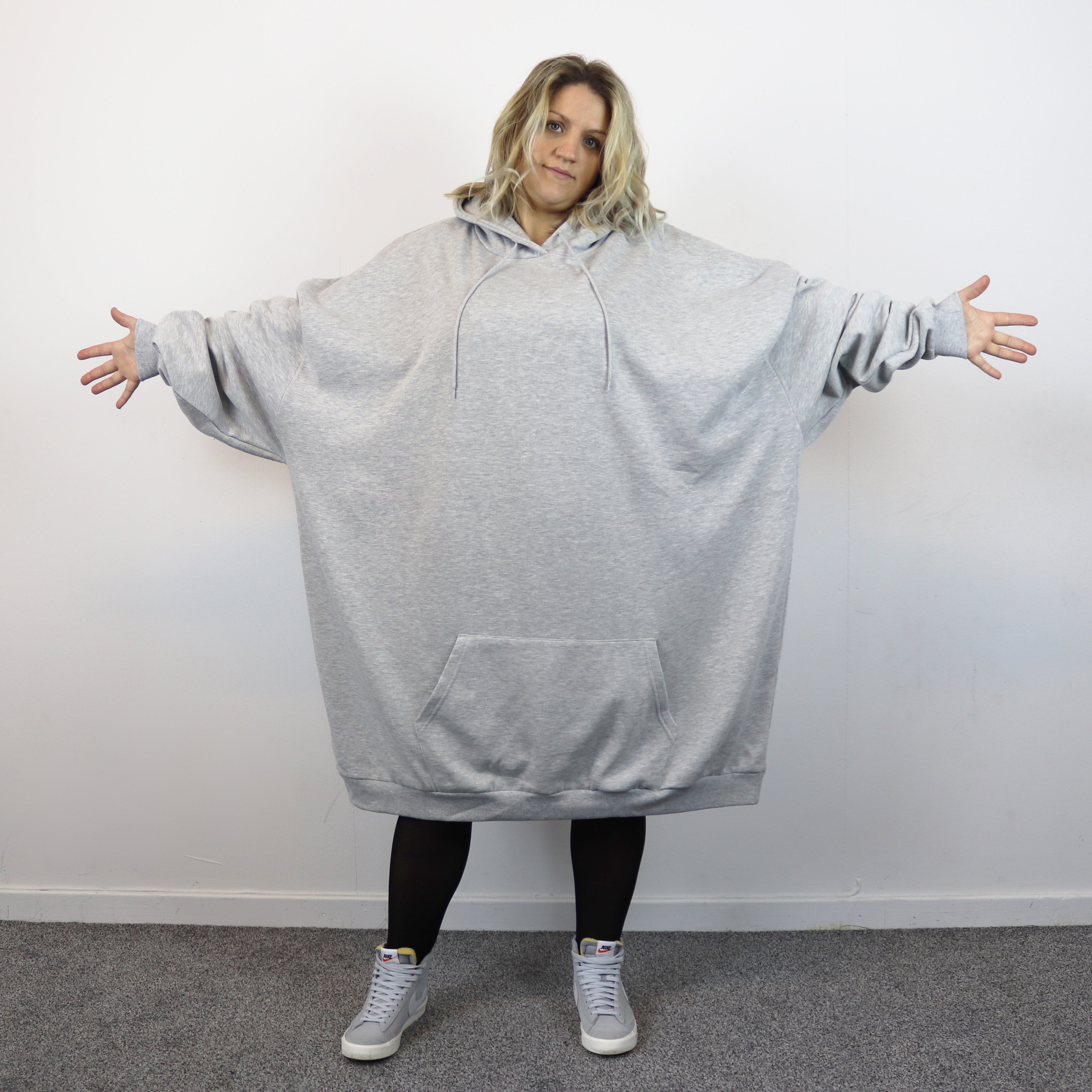 Pre-Order - New Style - Huge Size - Oversized Comfy Hoody in BLACK