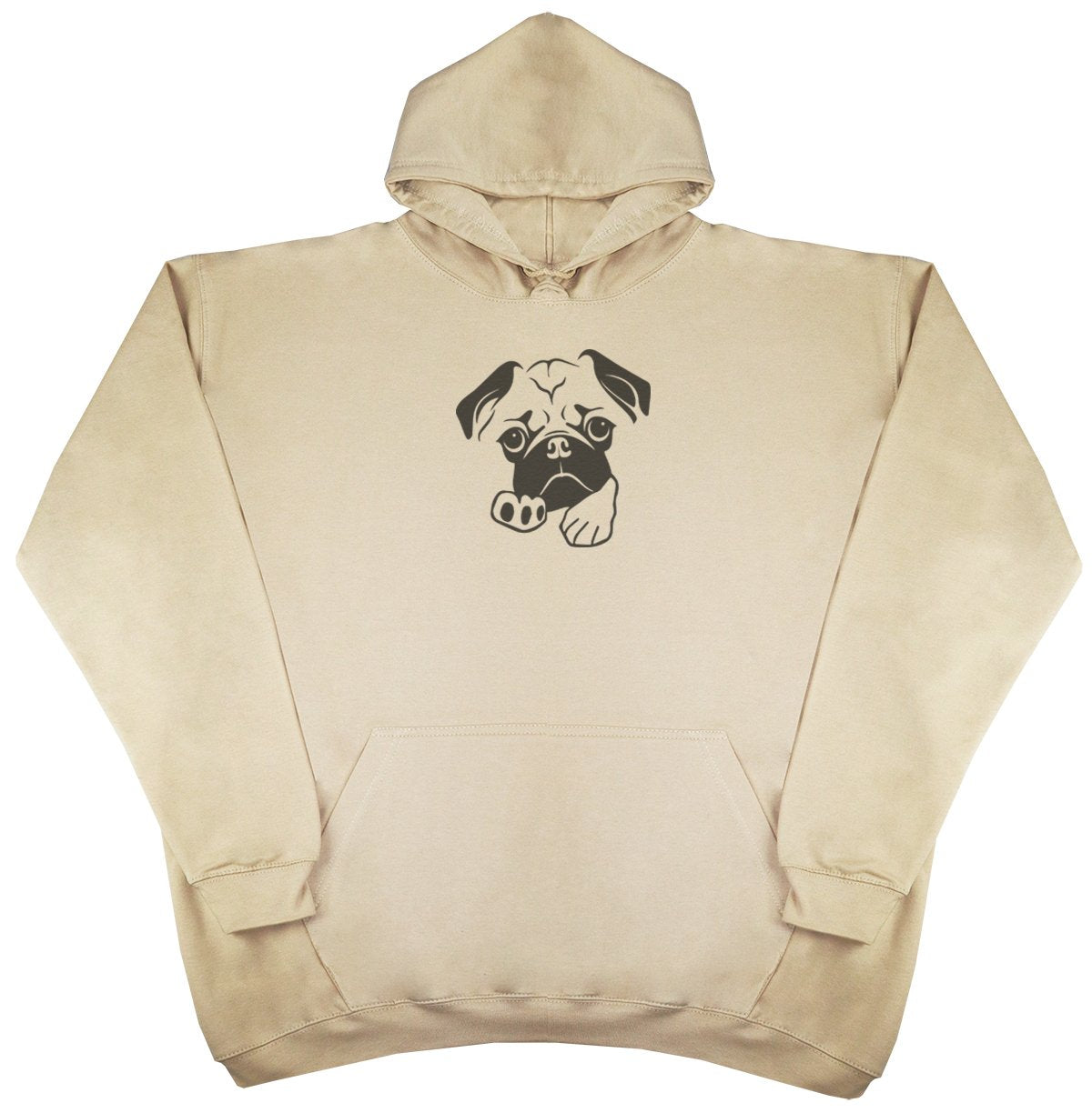 Pug - New Style - Huge Size - Oversized Comfy Hoody