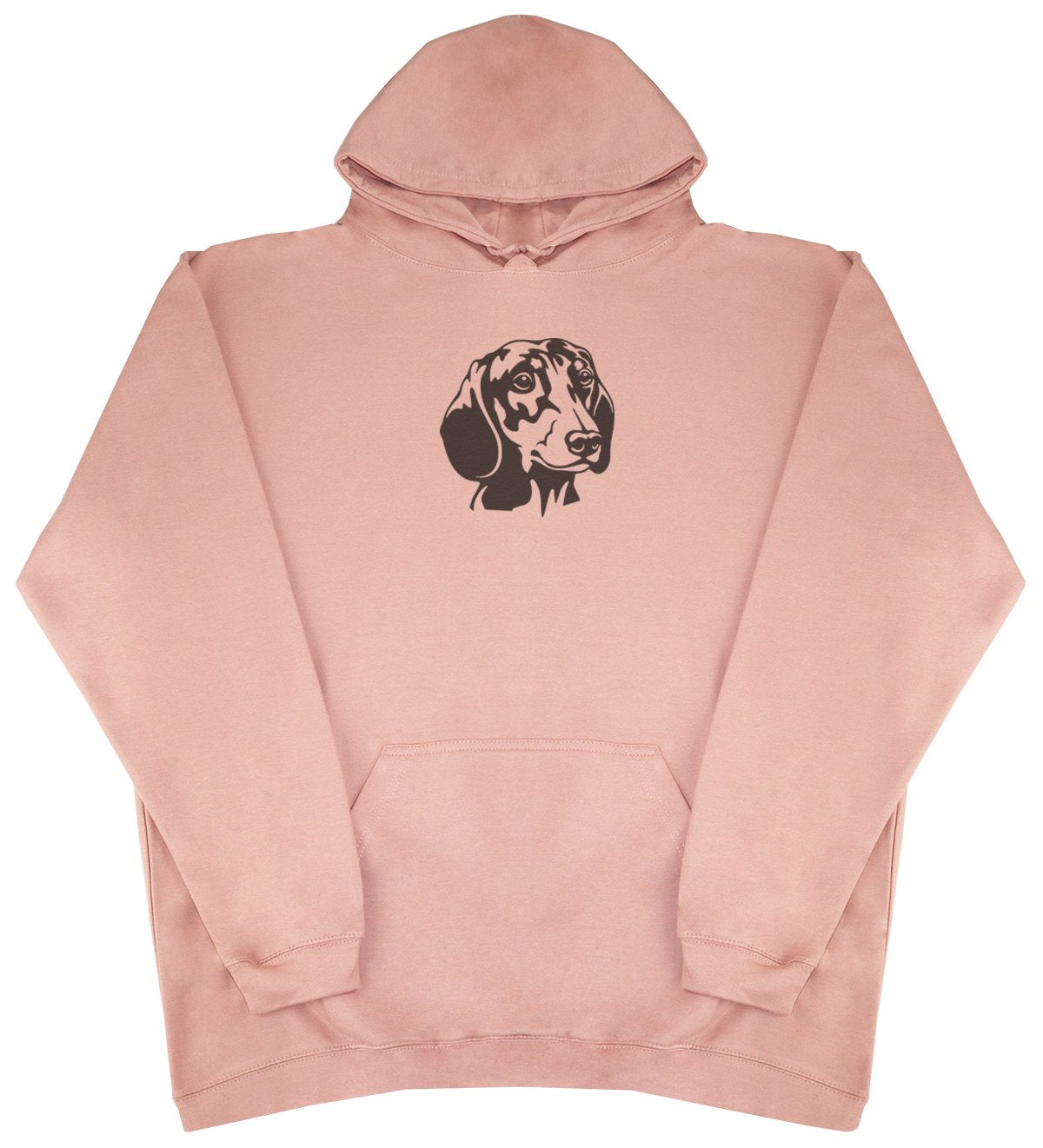 Dachshund - New Style - Huge Size - Oversized Comfy Hoody