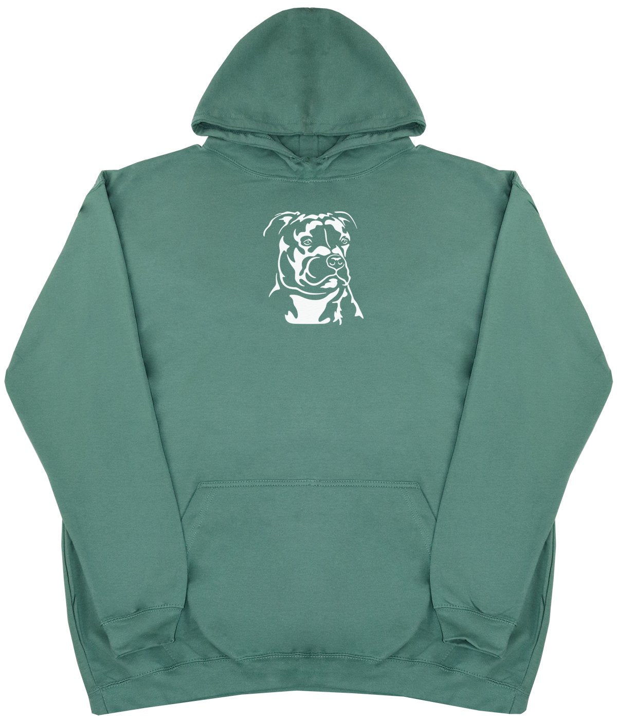 Staffordshire Bull Terrier - New Style - Huge Size - Oversized Comfy Hoody