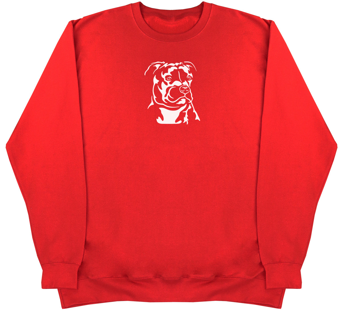 Staffordshire Bull Terrier - Huge Oversized Comfy Original Sweater