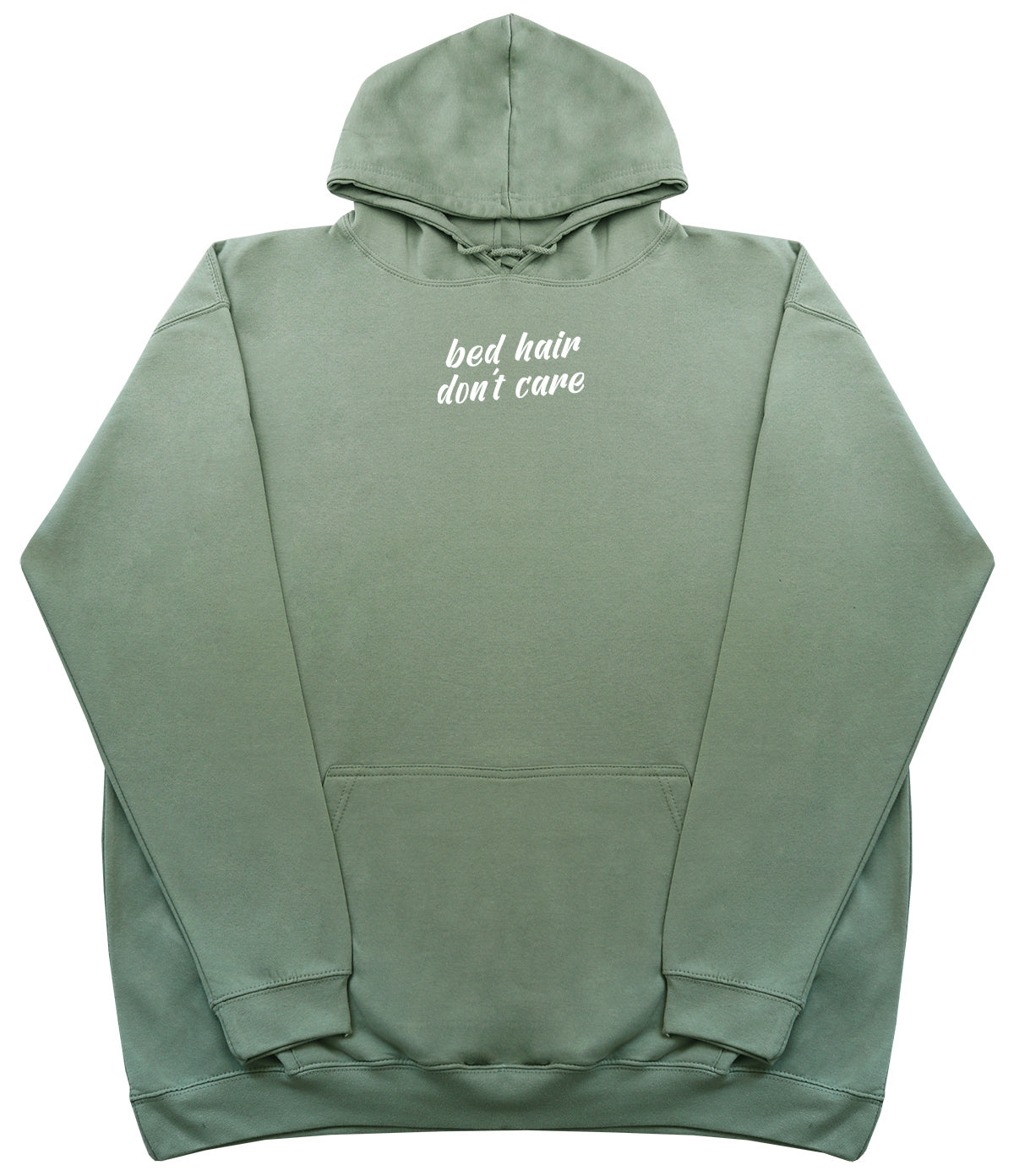 Bed Hair Don't Care - Huge Oversized Comfy Original Hoody