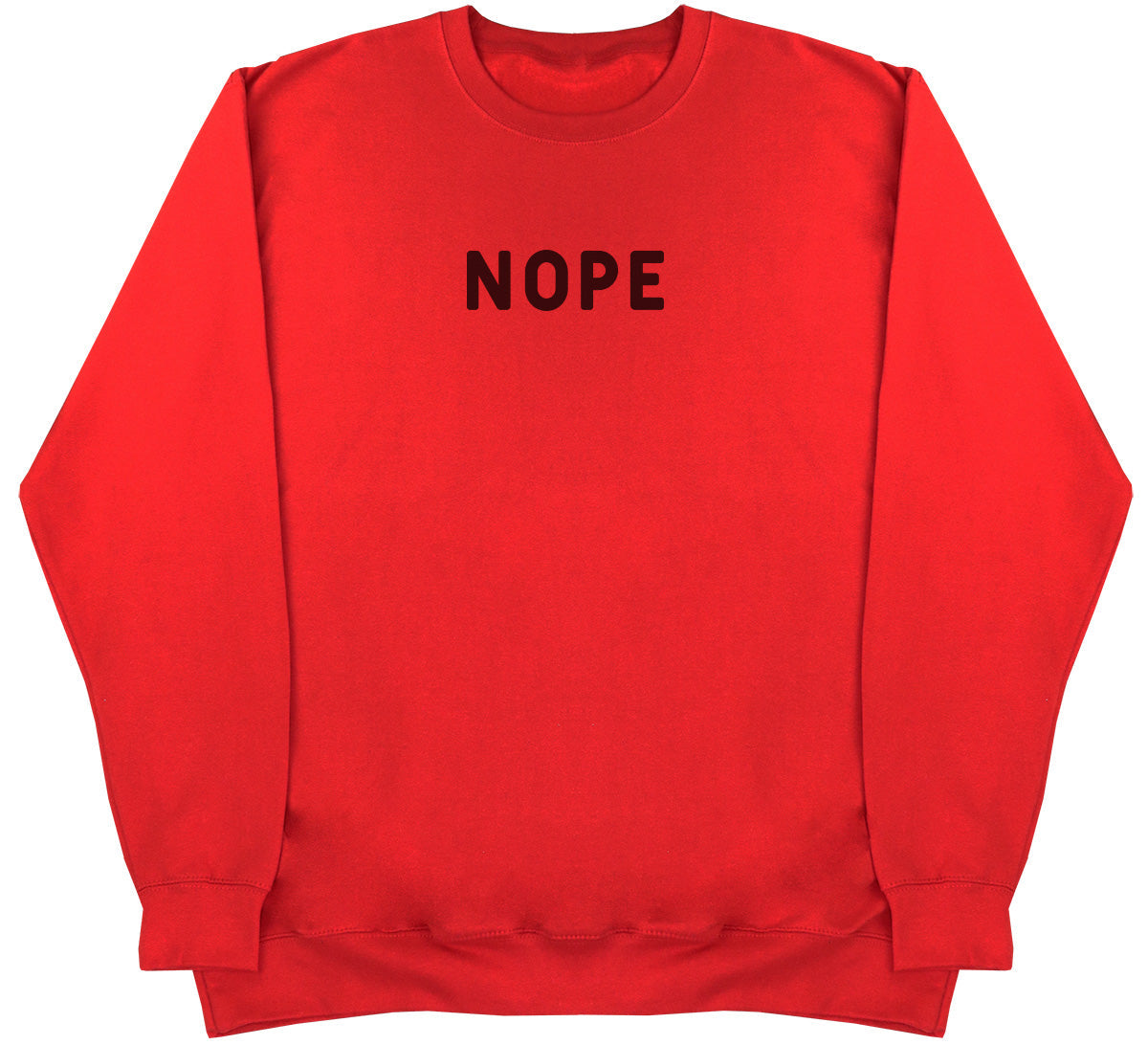 Nope - Kids Oversized Comfy Sweater