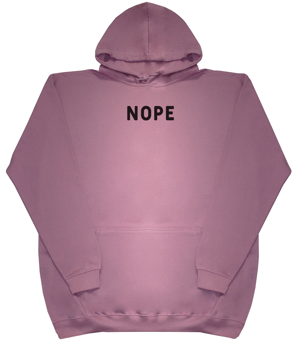 Nope - Kids Oversized Comfy Original Hoody