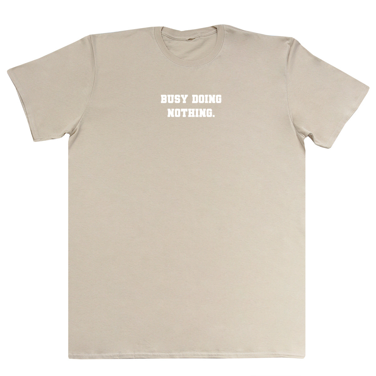 Busy Doing Nothing - Kids Oversized Comfy T-Shirt