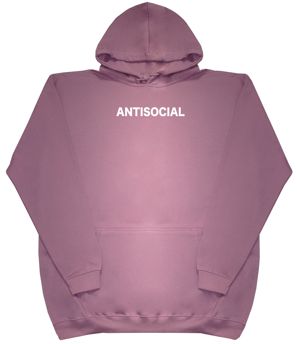 Antisocial - Kids Oversized Comfy Original Hoody