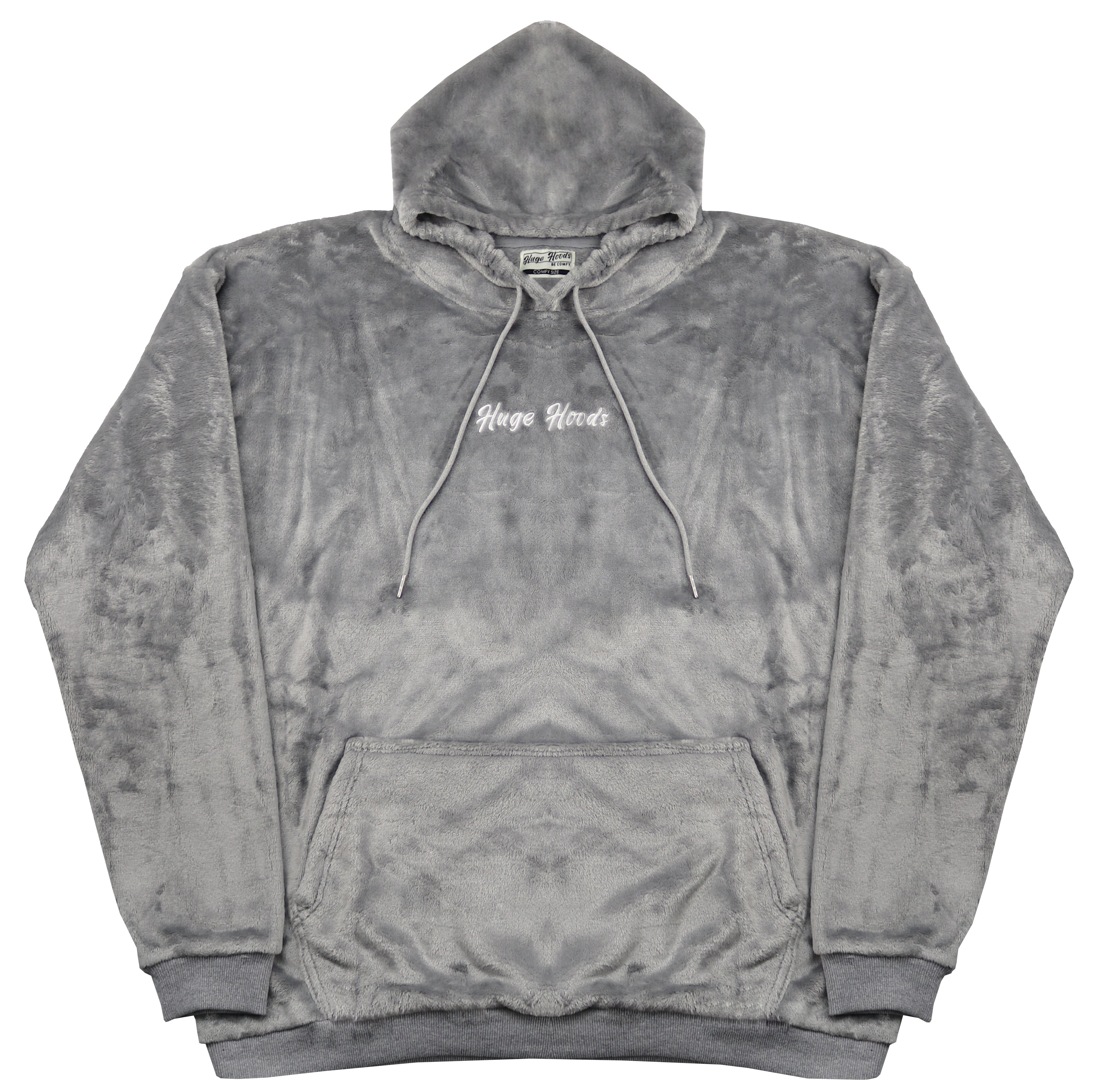 Huge Hoods Fur Grey Oversized Original Hoody