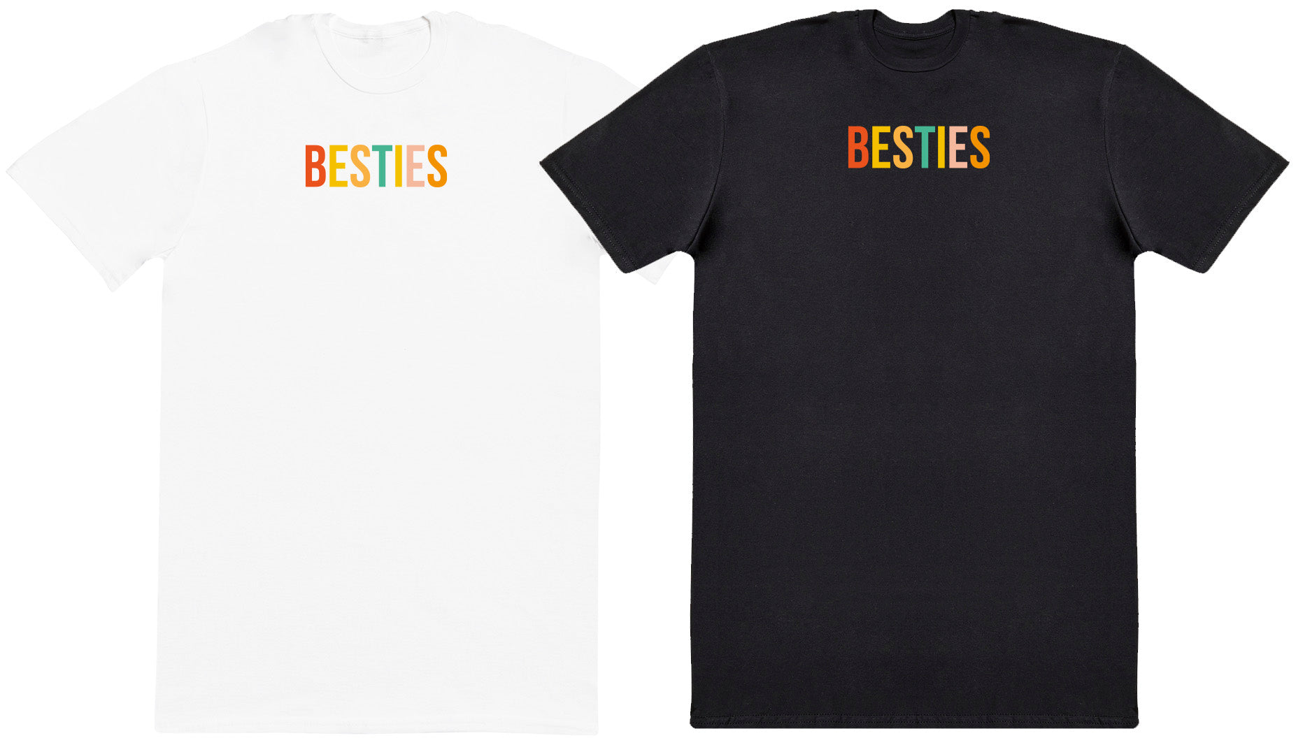 Besties Matching Set - Huge Oversized Comfy Original T-Shirts