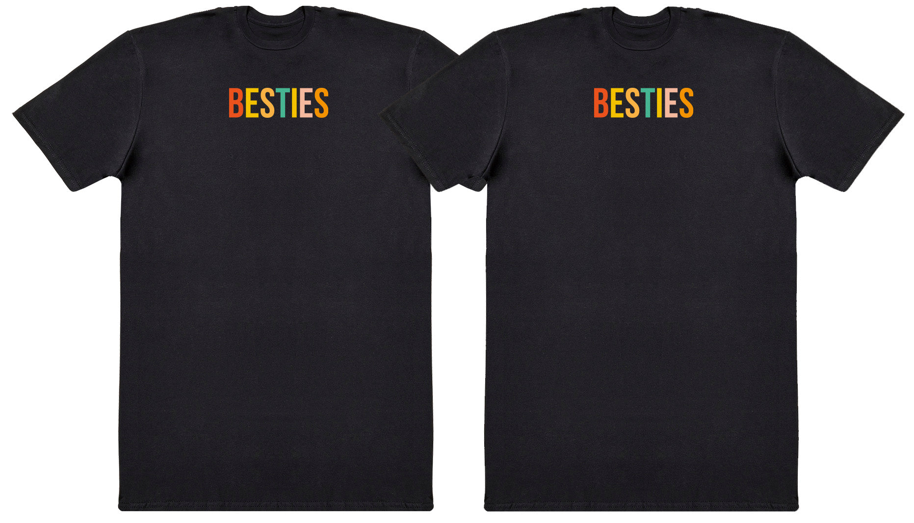 Besties Matching Set - Huge Oversized Comfy Original T-Shirts