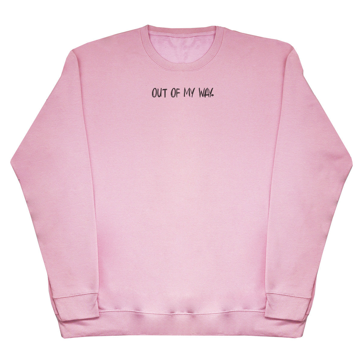 Out Of My Way - Kids Oversized Comfy Sweater