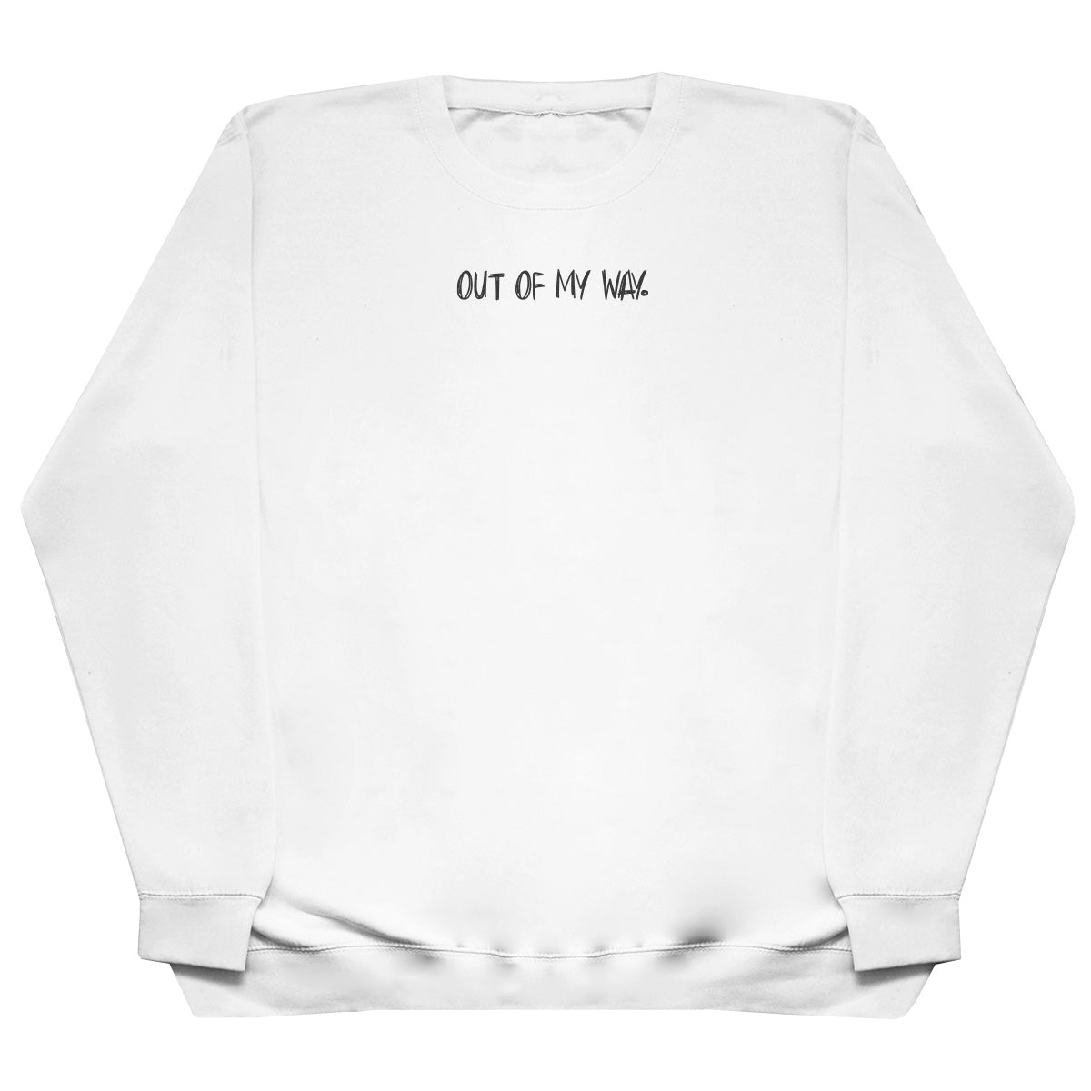 Out Of My Way - Kids Oversized Comfy Sweater