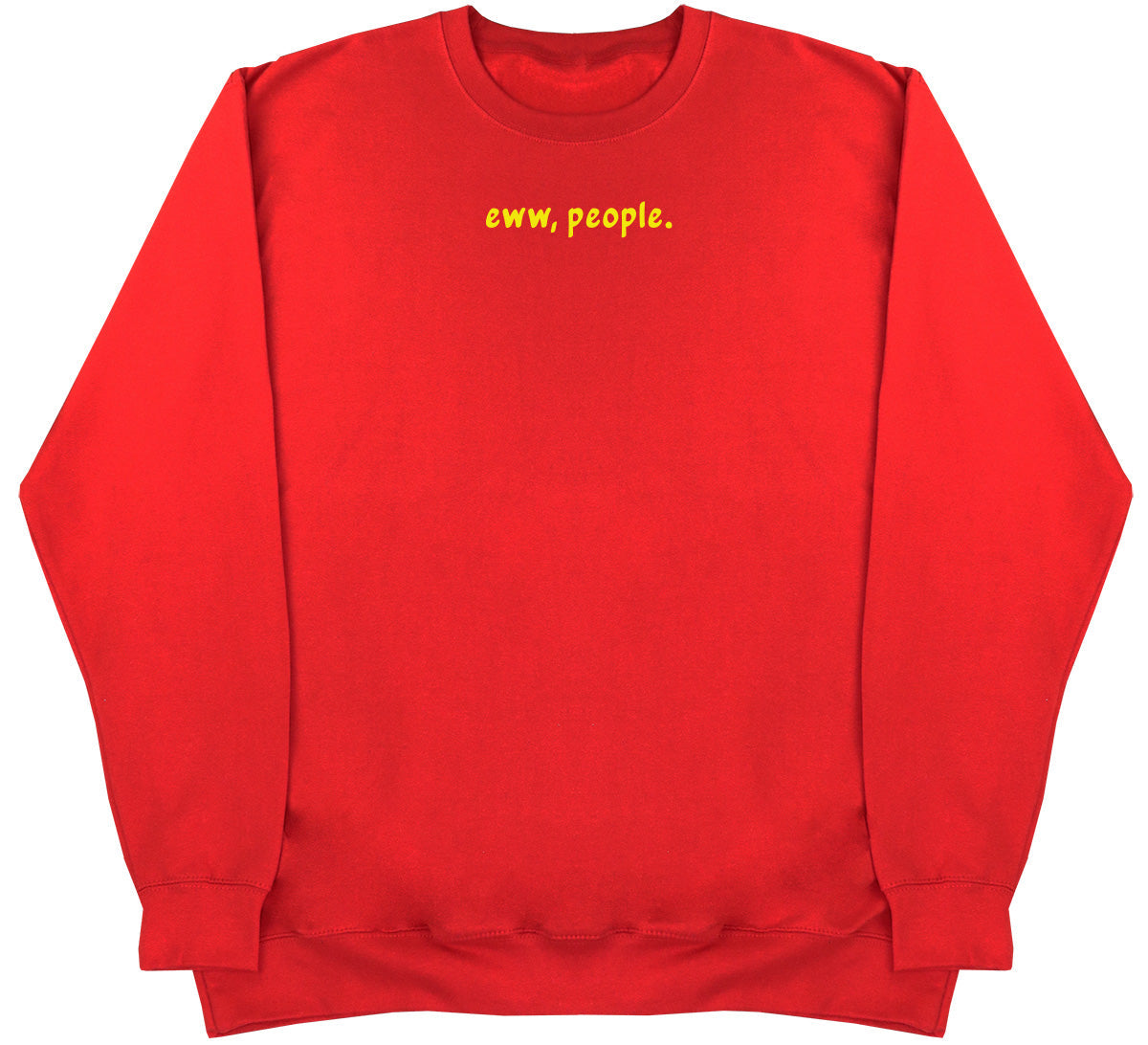 Eww, People - Kids Oversized Comfy Sweater