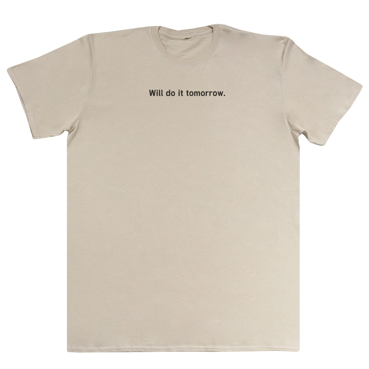 Will Do It Tomorrow - Kids Oversized Comfy T-Shirt