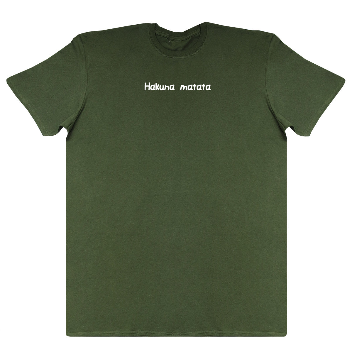 Hakuna Matata - Huge Oversized Comfy Original T-Shirt