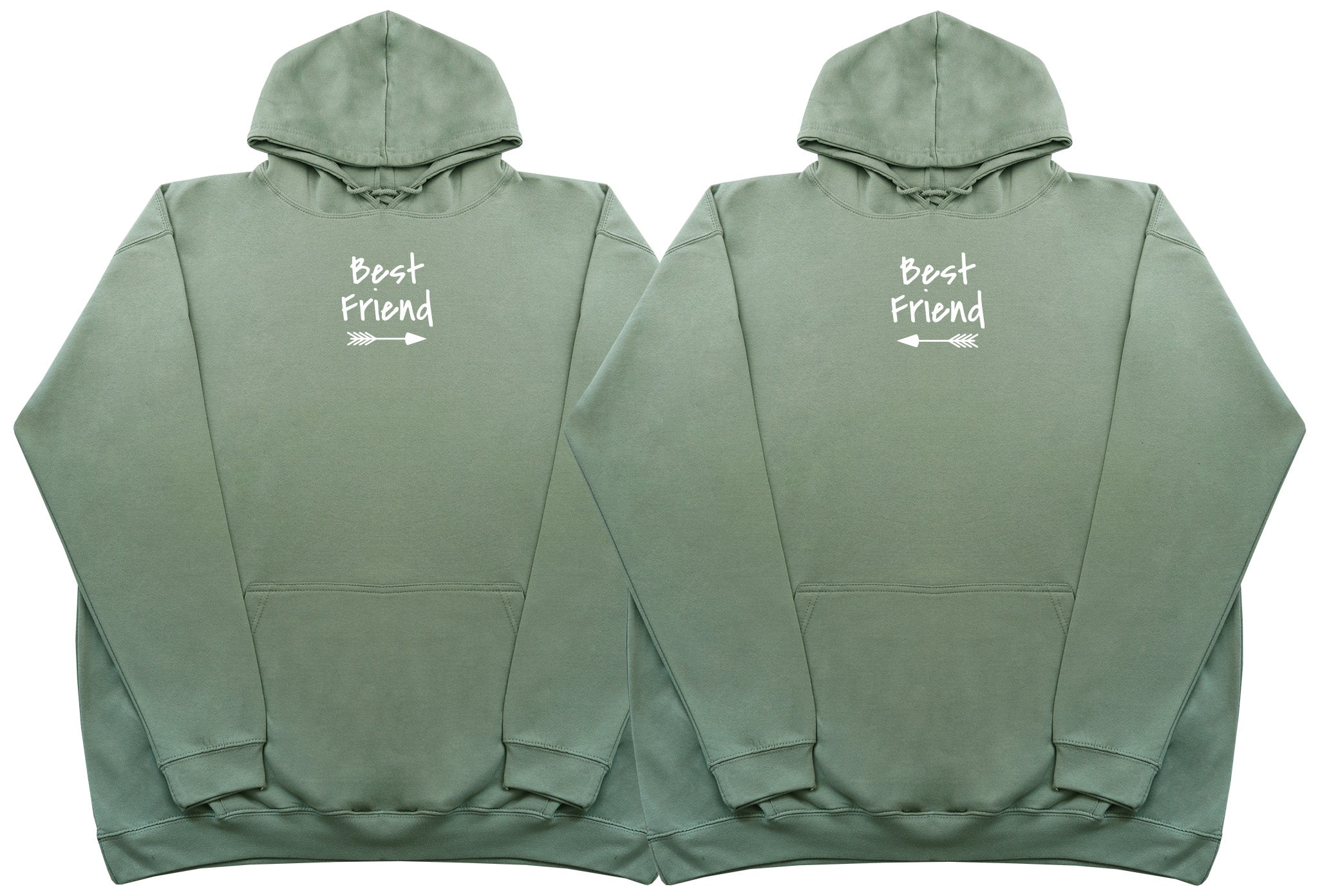 Best Friend Arrows Matching Set - Huge Oversized Comfy Original Hoody