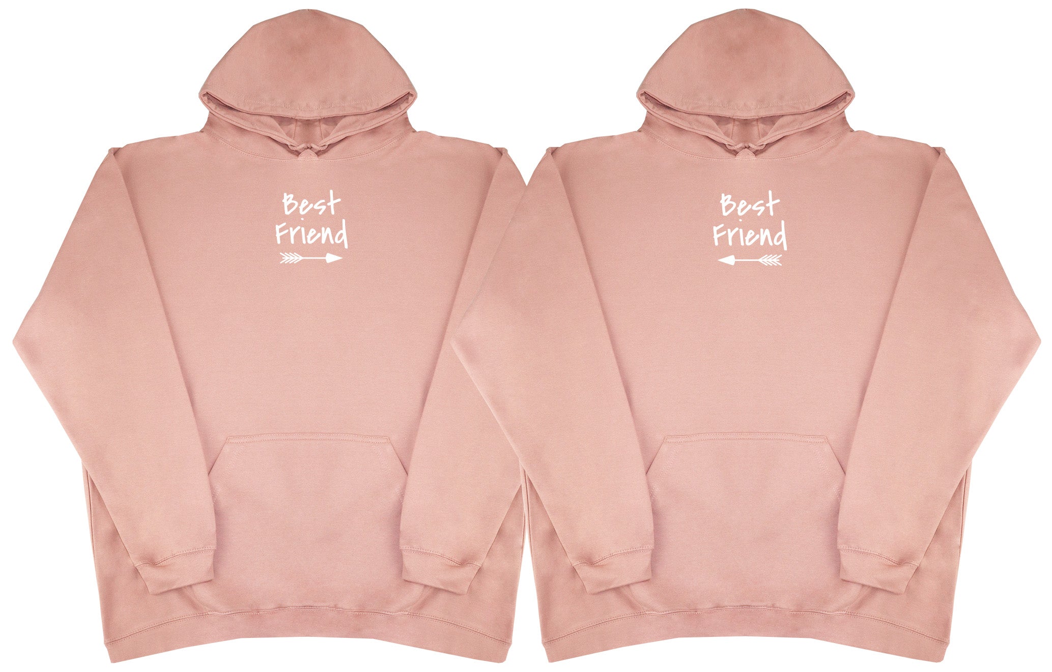 Best Friend Arrows Matching Set - Huge Oversized Comfy Original Hoody