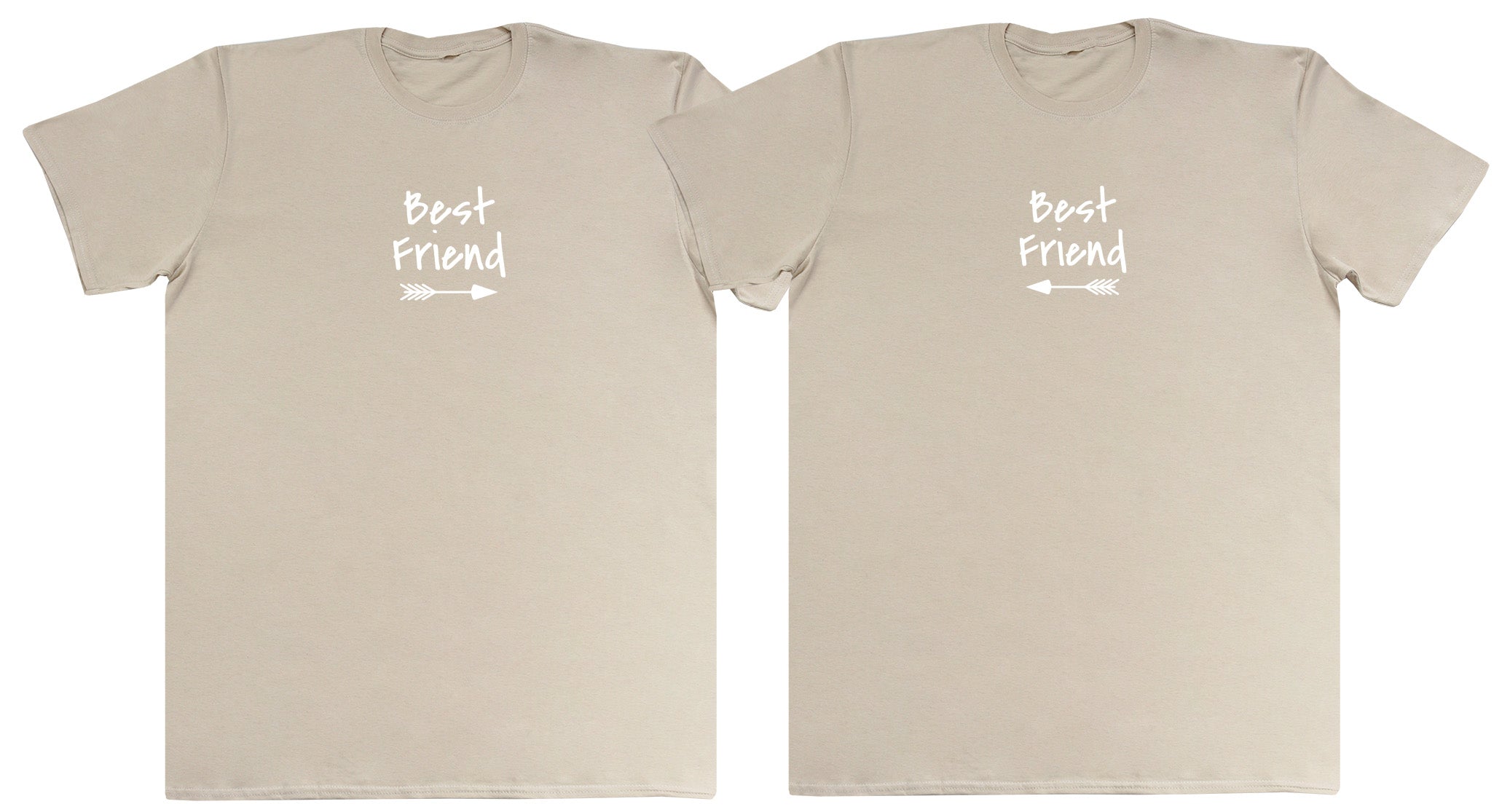 Best Friend Arrows Matching Set - Huge Oversized Comfy Original T-Shirts