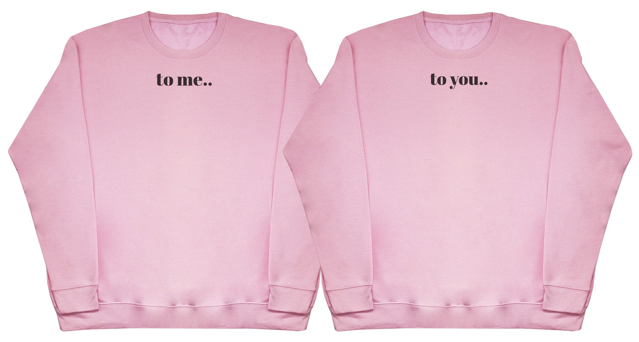 To Me.. To You.. Matching Set - Huge Oversized Comfy Sweater