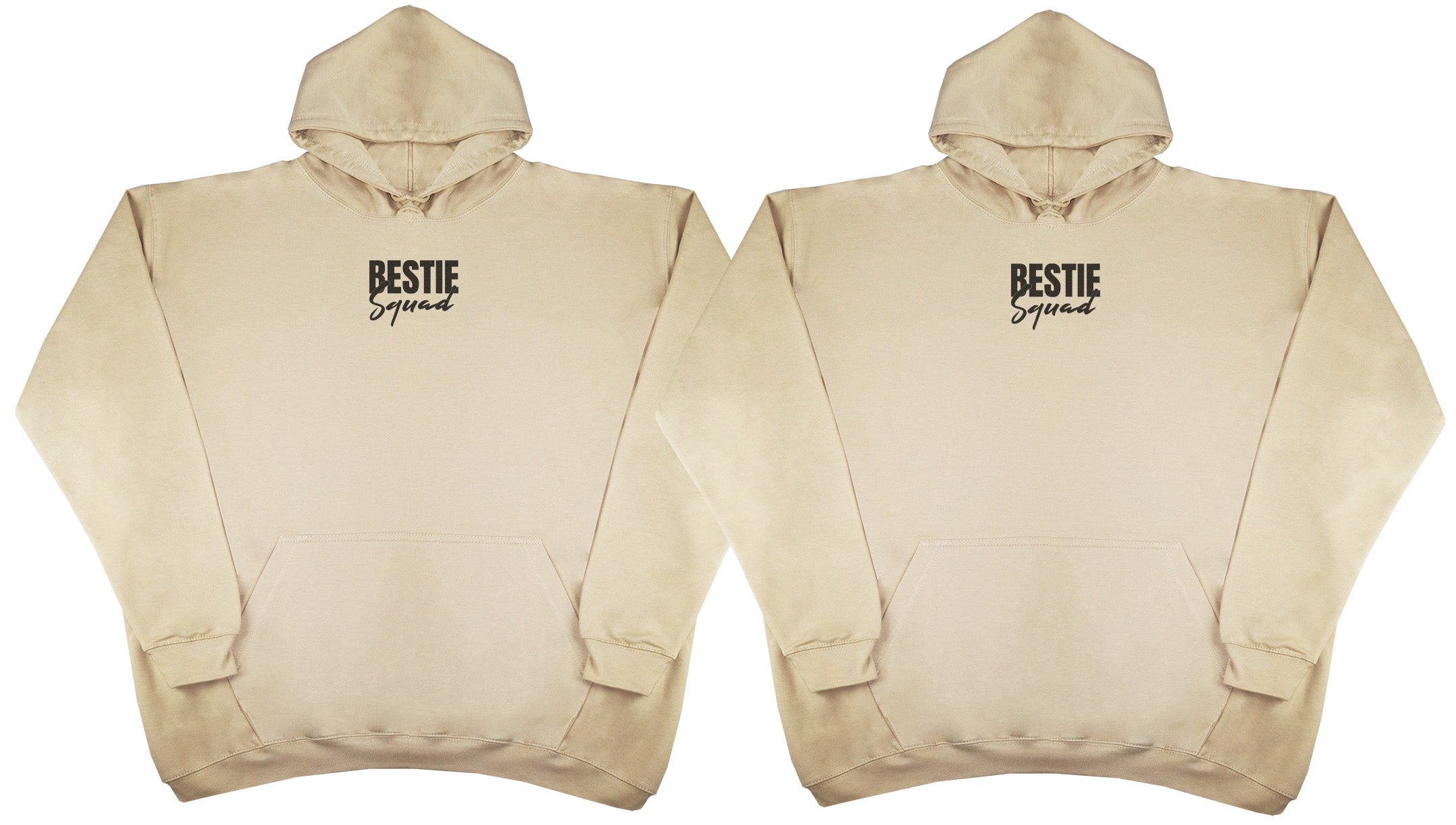 Bestie Squad Matching Set - Huge Oversized Comfy Original Hoody