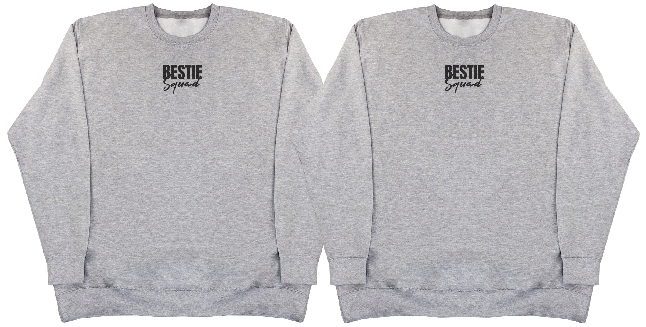 Bestie Squad Matching Set - Huge Oversized Comfy Sweater