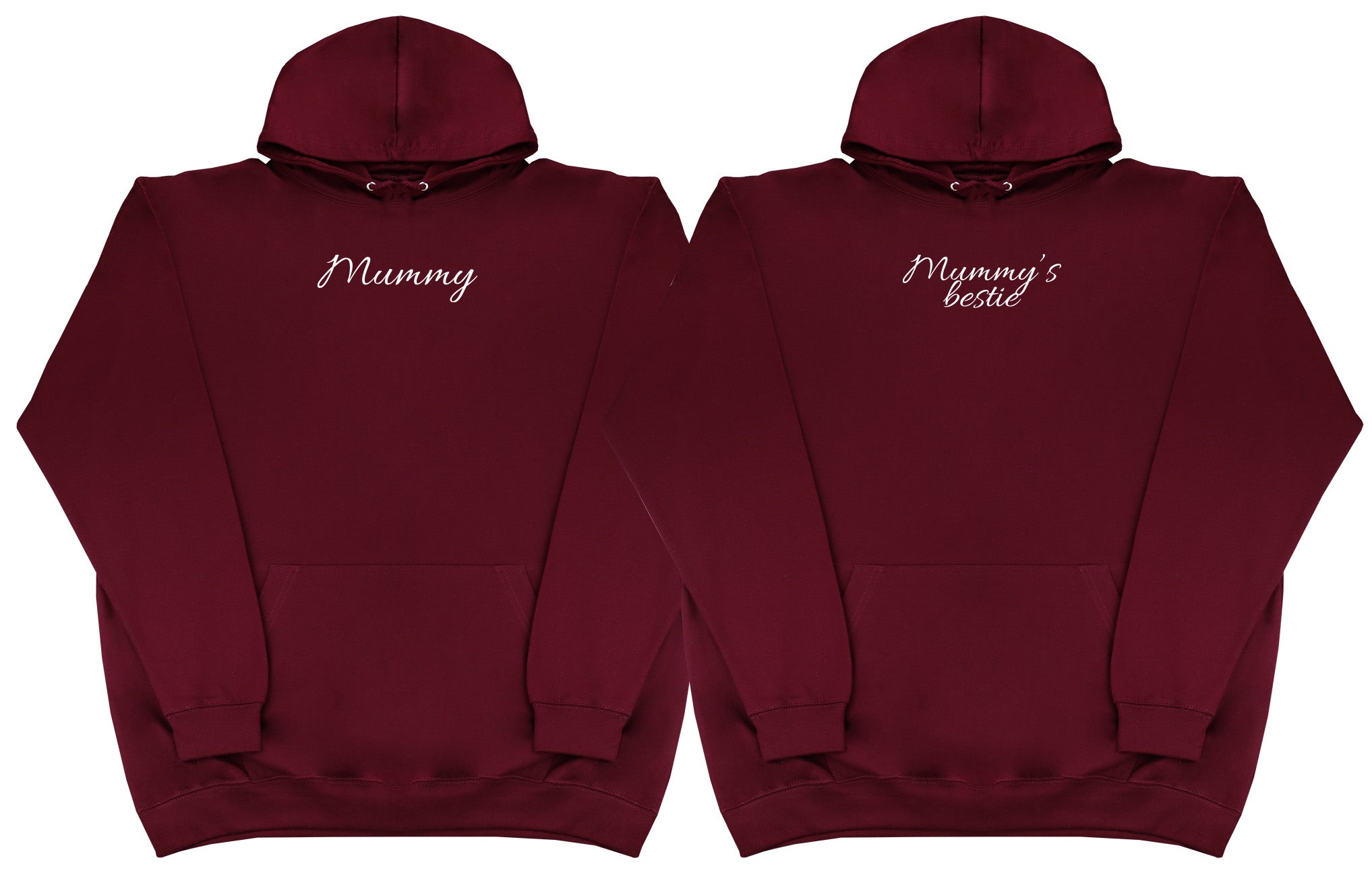 Mummy & Mummy's Bestie Matching Set - Huge Oversized Comfy Original Hoody