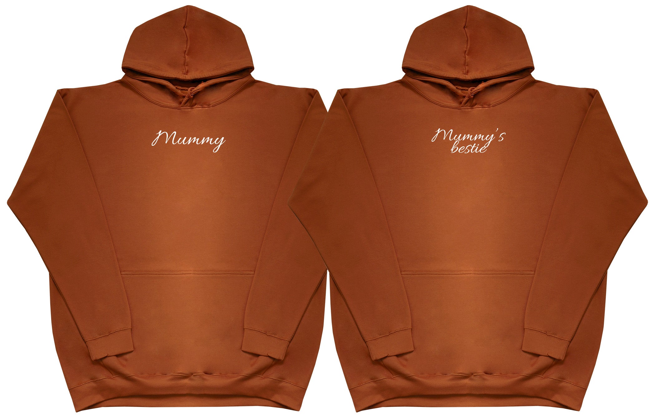 Mummy & Mummy's Bestie Matching Set - Huge Oversized Comfy Original Hoody