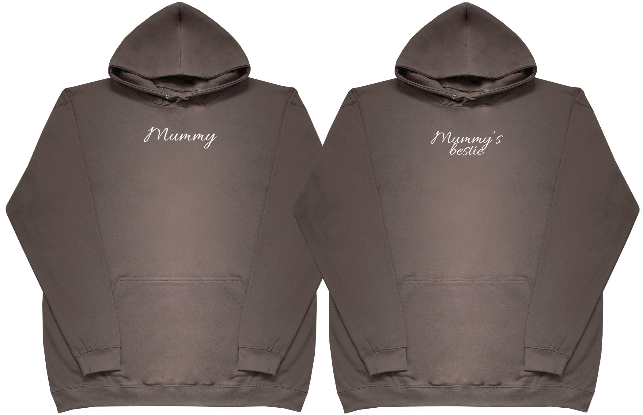 Mummy & Mummy's Bestie Matching Set - Huge Oversized Comfy Original Hoody