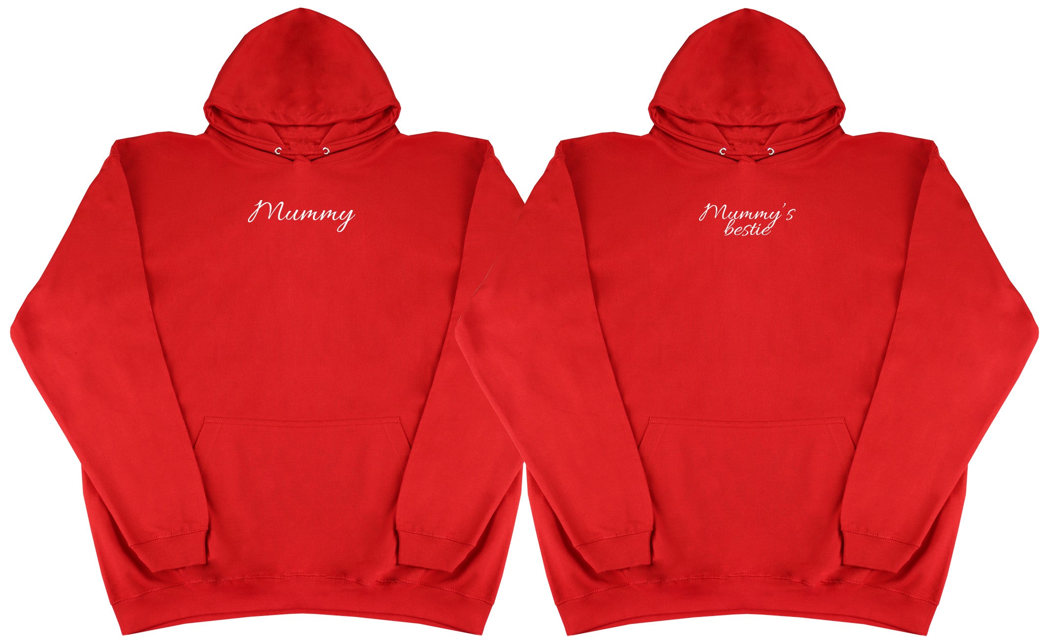 Mummy & Mummy's Bestie Matching Set - Huge Oversized Comfy Original Hoody