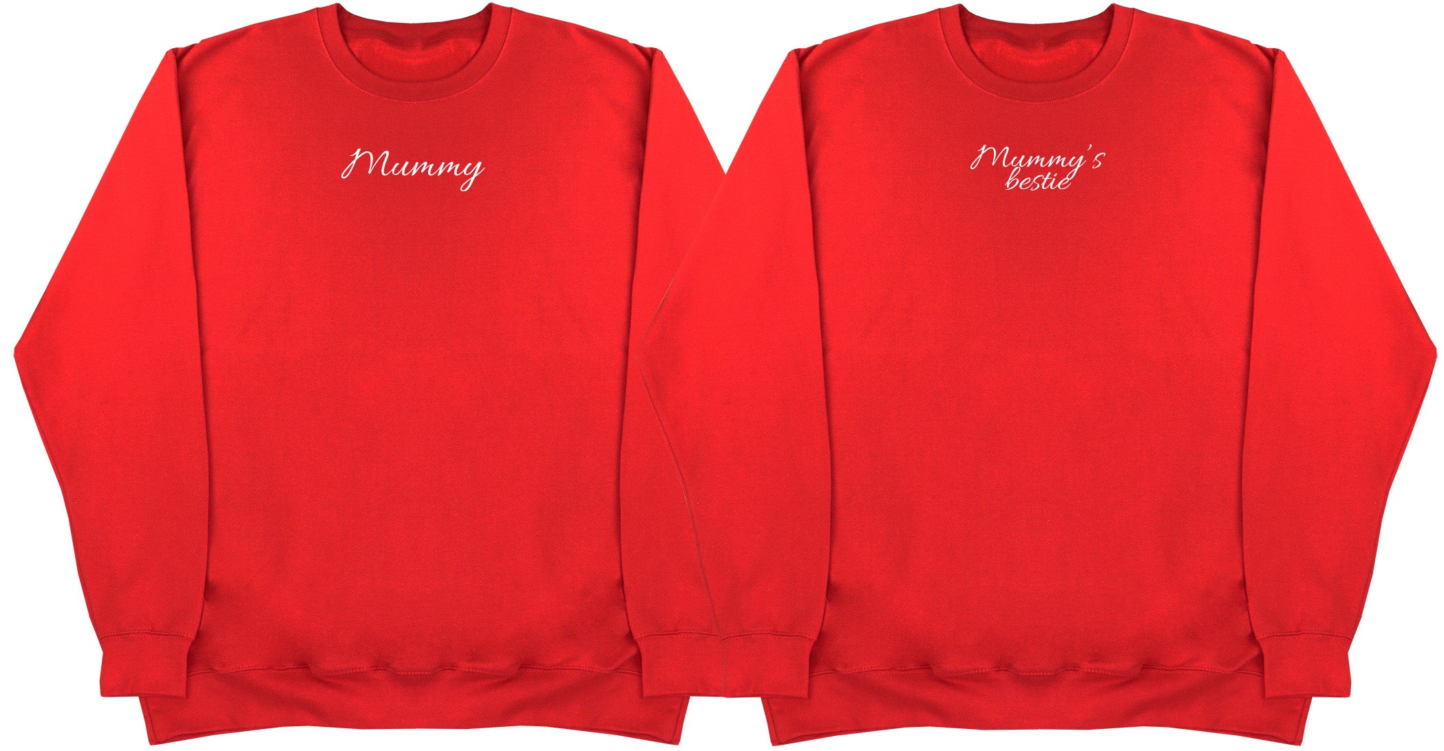 Mummy & Mummy's Bestie Matching Set - Huge Oversized Comfy Sweater