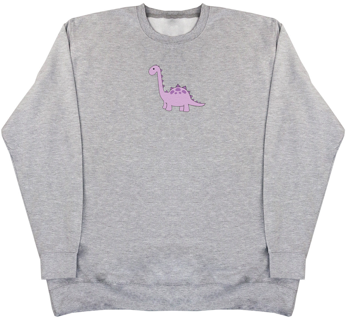 Purple Dino - Kids Oversized Comfy Sweater