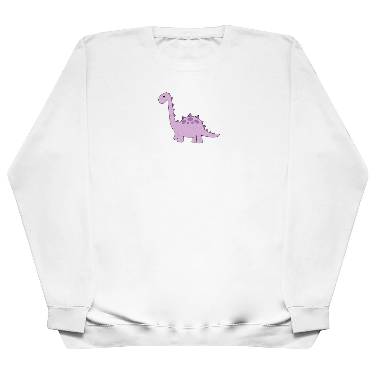 Purple Dino - Kids Oversized Comfy Sweater