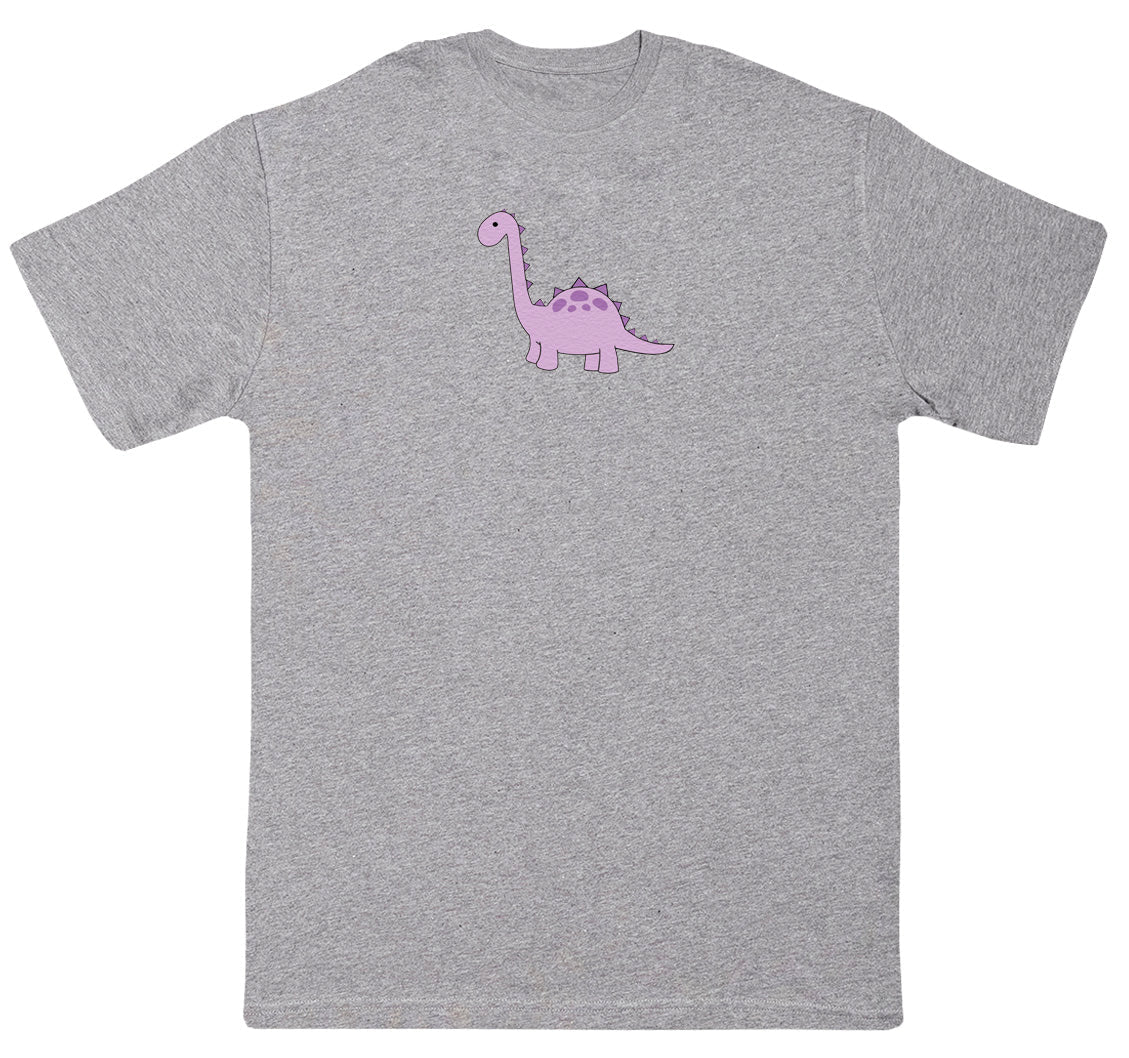 Purple Dino - Kids Oversized Comfy T-Shirt