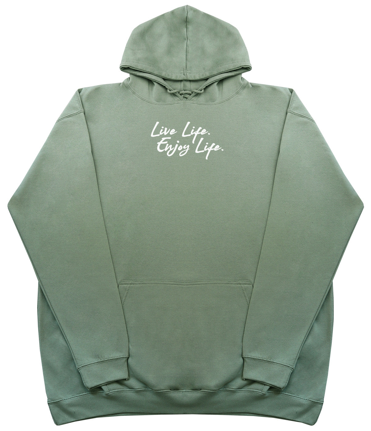 Live Life. Enjoy Life - Kids Oversized Comfy Original Hoody