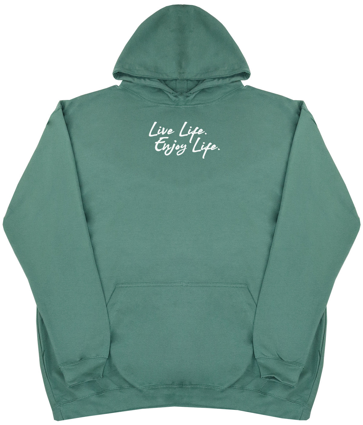 Live Life. Enjoy Life - Kids Oversized Comfy Original Hoody