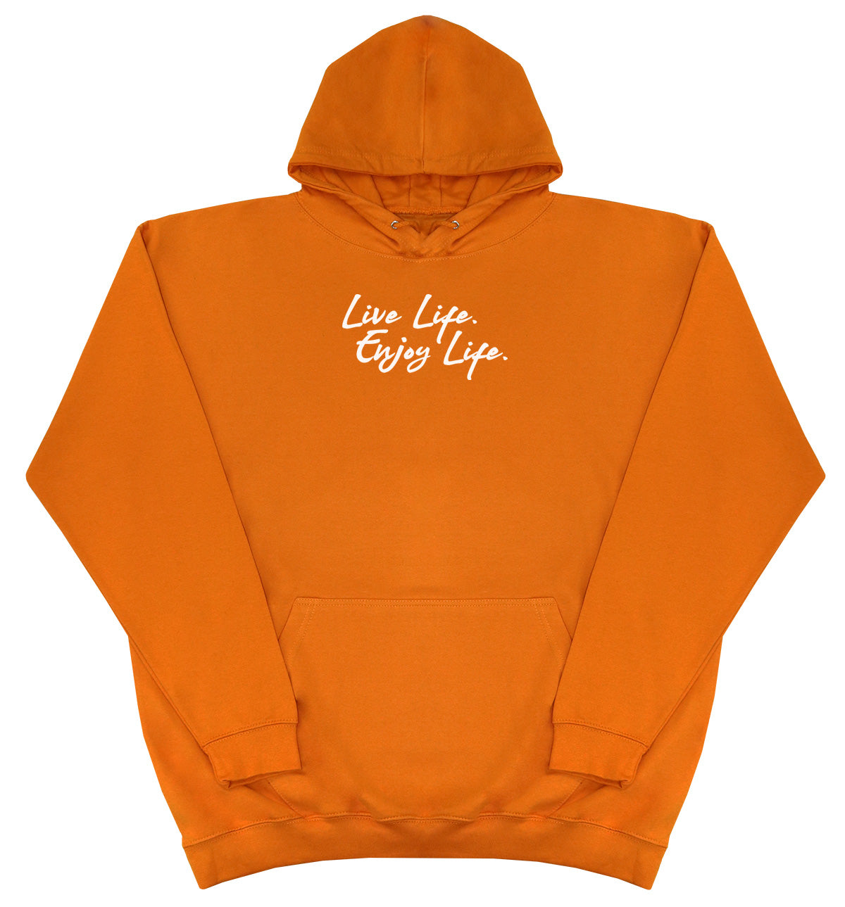 Live Life. Enjoy Life - Kids Oversized Comfy Original Hoody