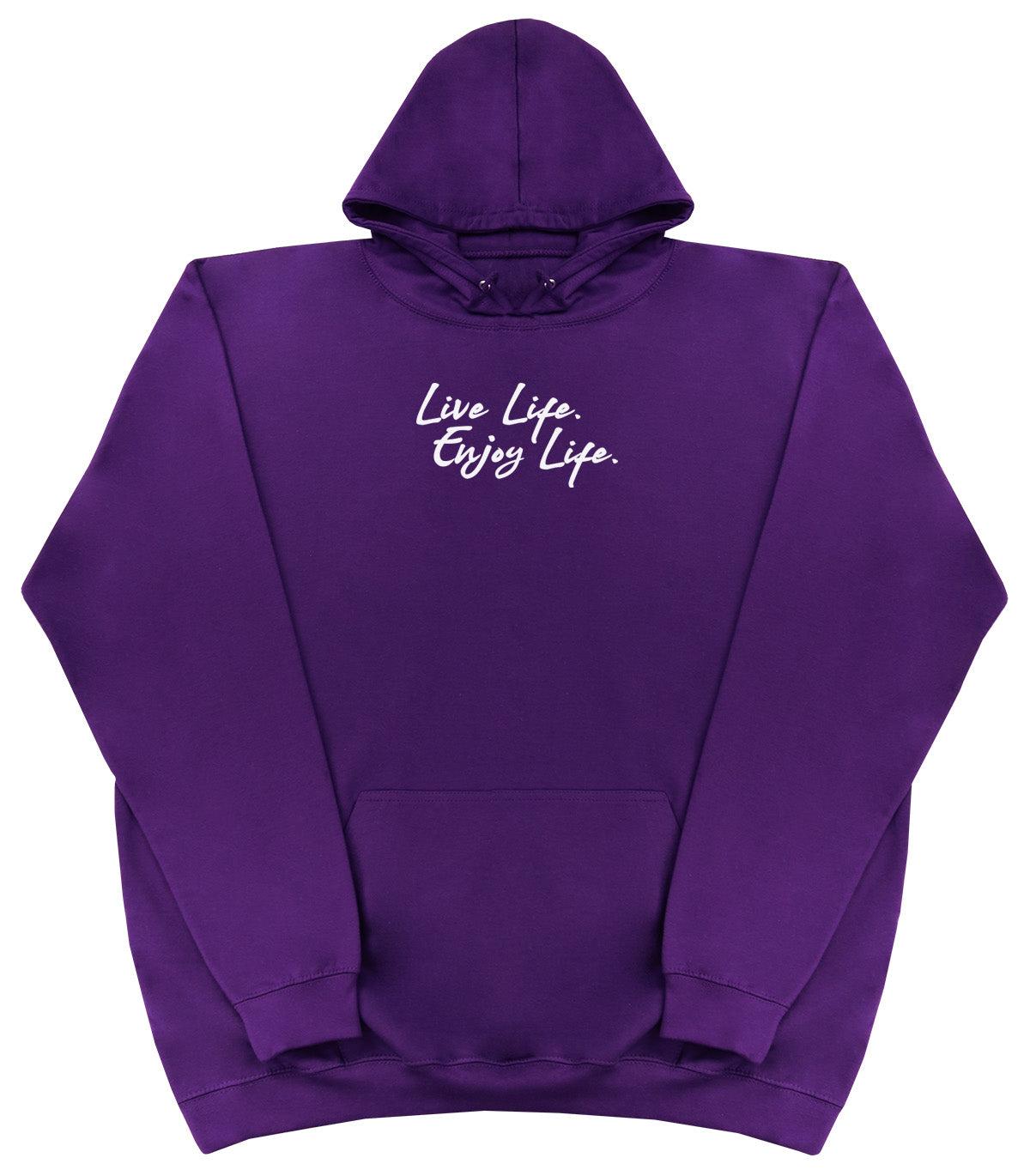 Live Life. Enjoy Life - Kids Oversized Comfy Original Hoody