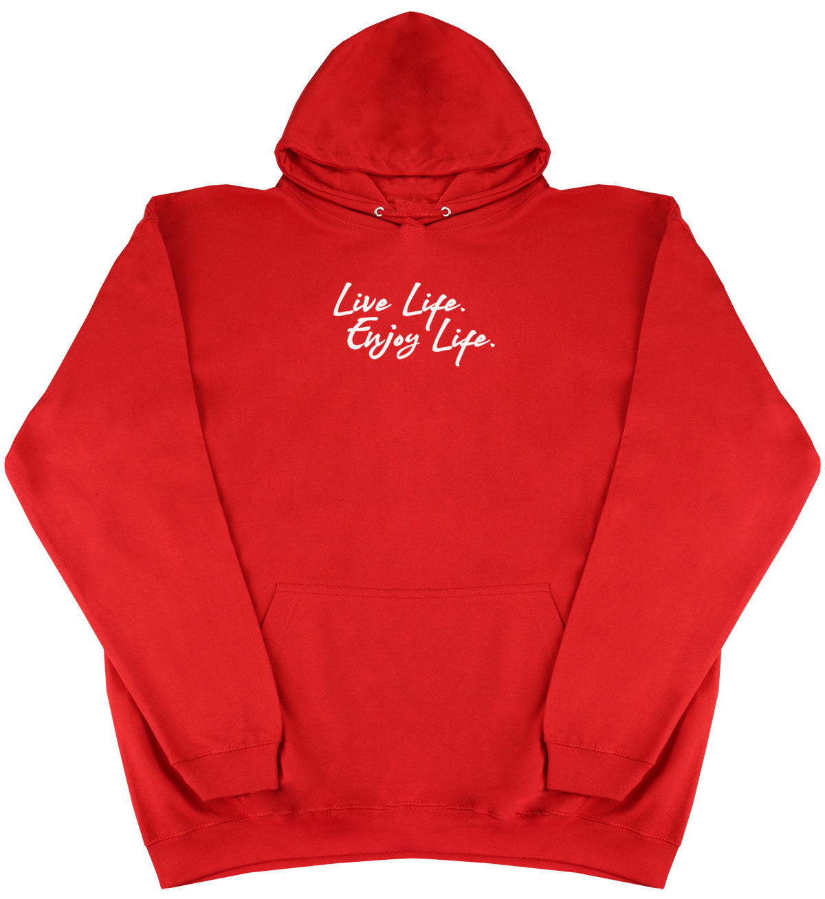 Live Life. Enjoy Life - Kids Oversized Comfy Original Hoody