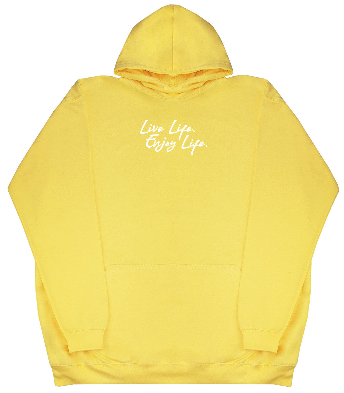 Live Life. Enjoy Life - Kids Oversized Comfy Original Hoody