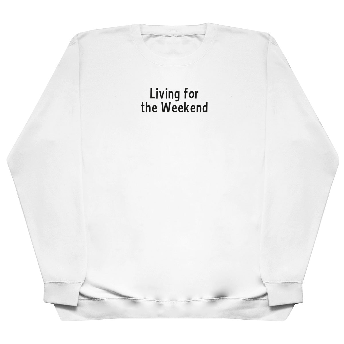 Living For The Weekend - Kids Oversized Comfy Sweater