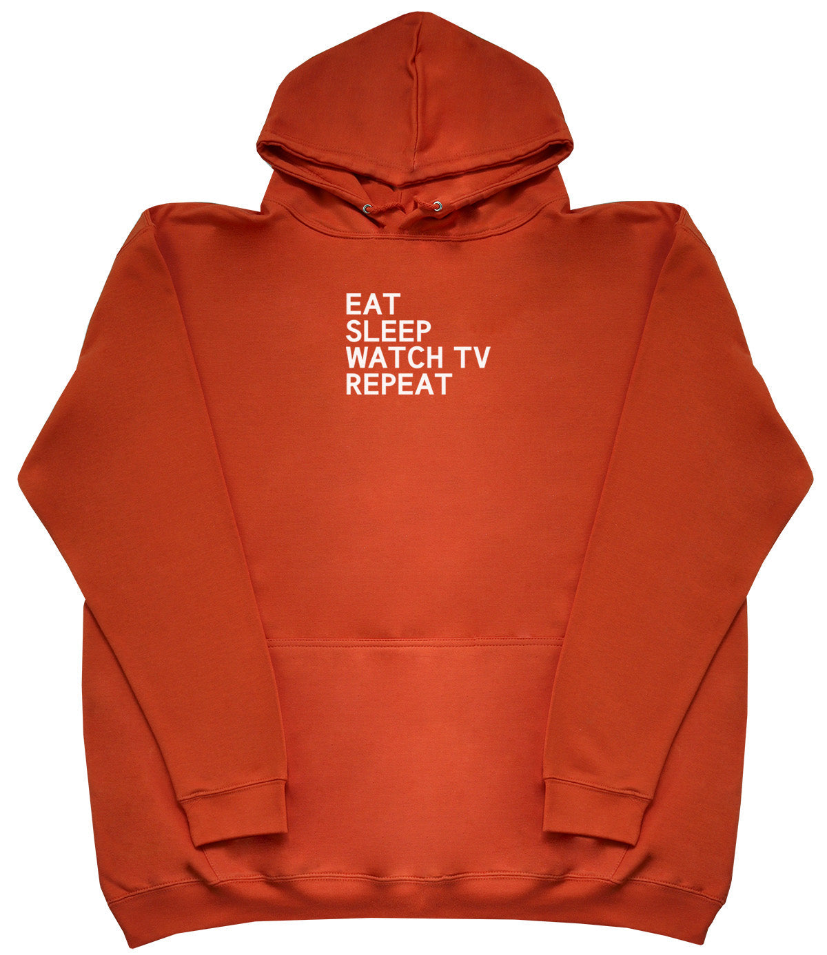 Eat Sleep Watch TV Repeat - Kids Oversized Comfy Original Hoody