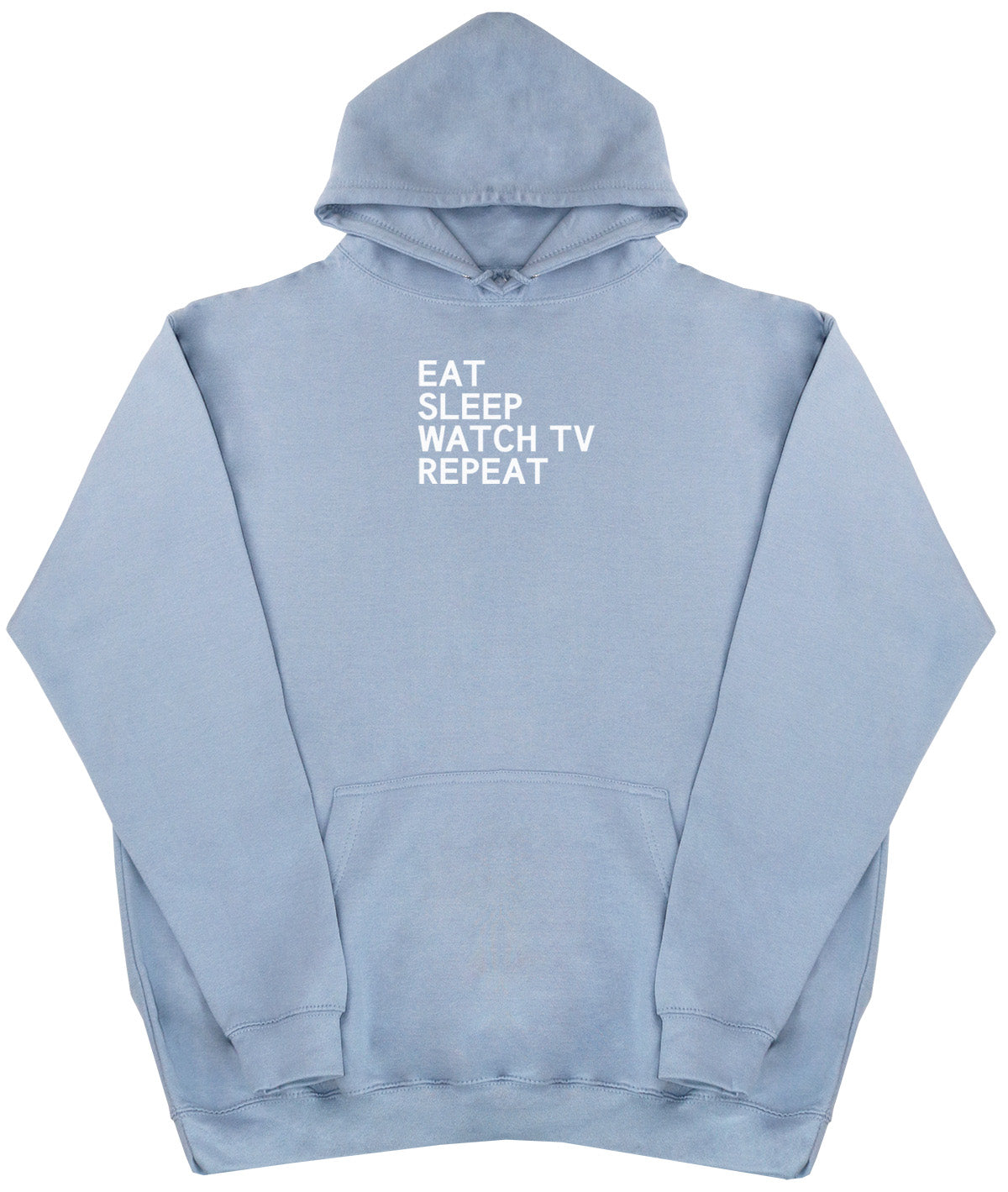 Eat Sleep Watch TV Repeat - Kids Oversized Comfy Original Hoody