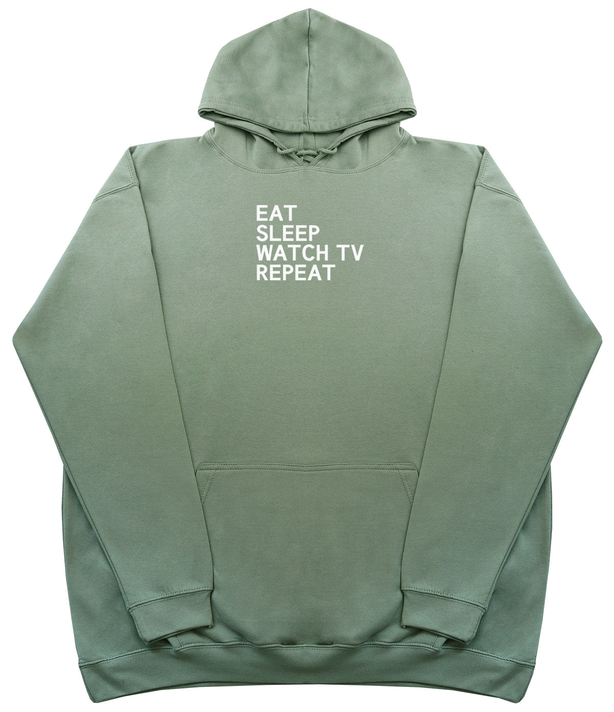 Eat Sleep Watch TV Repeat - Kids Oversized Comfy Original Hoody