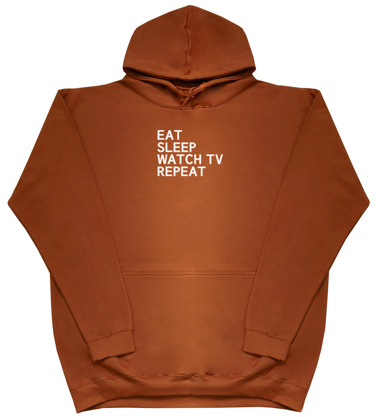 Eat Sleep Watch TV Repeat - Kids Oversized Comfy Original Hoody