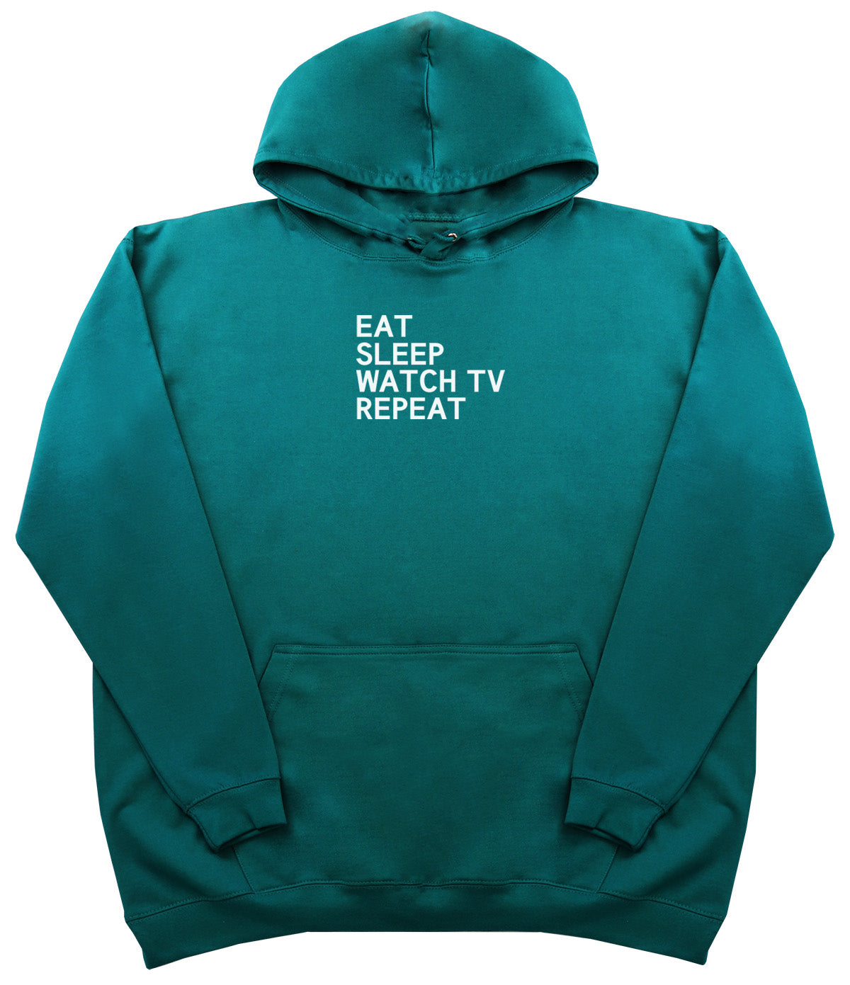 Eat Sleep Watch TV Repeat - Kids Oversized Comfy Original Hoody