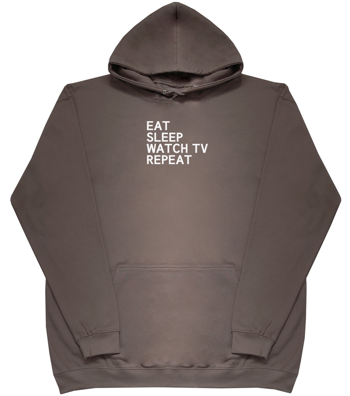 Eat Sleep Watch TV Repeat - Kids Oversized Comfy Original Hoody