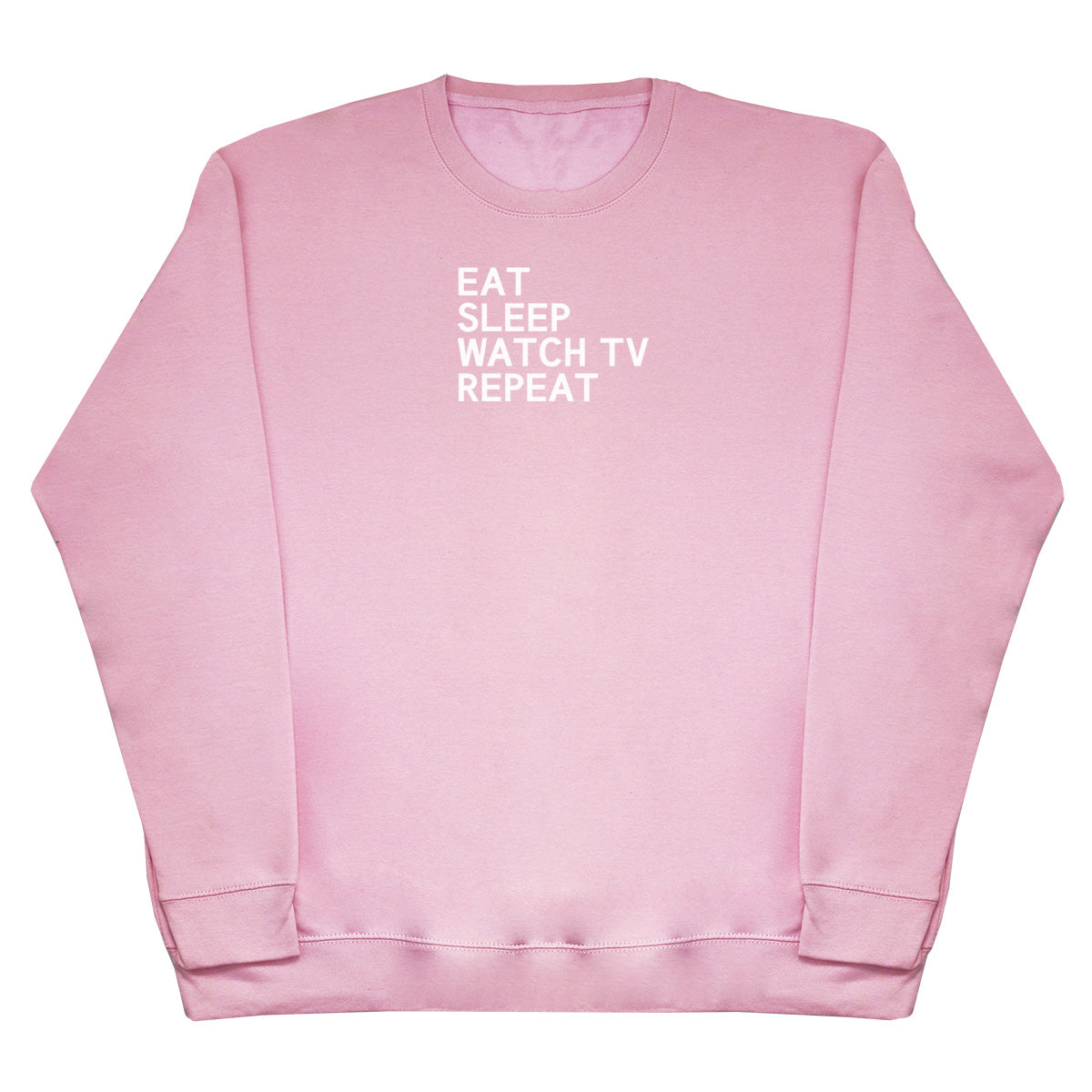 Eat Sleep Watch TV Repeat - Kids Oversized Comfy Sweater