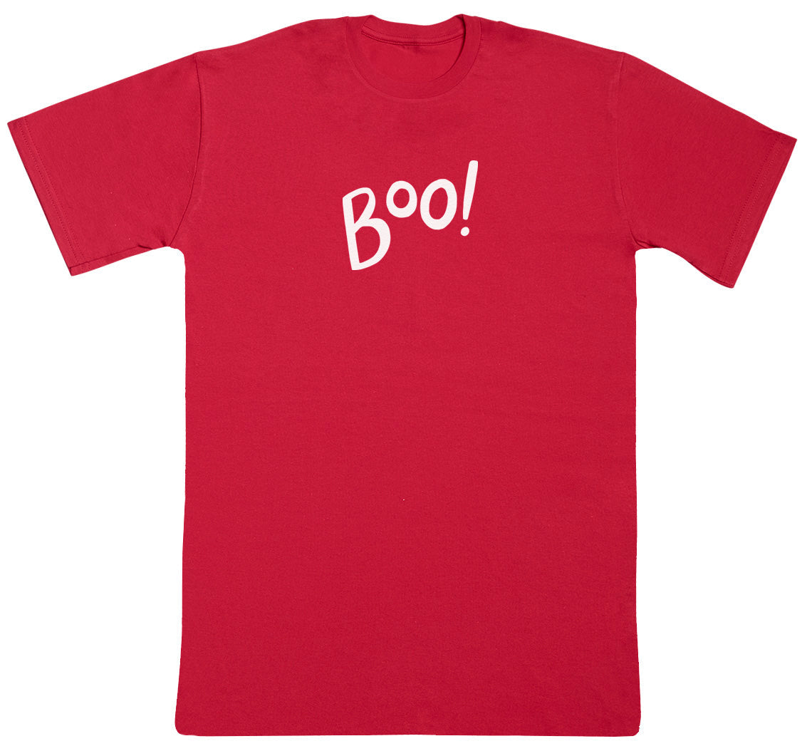 Boo! - Kids Oversized Comfy T-Shirt