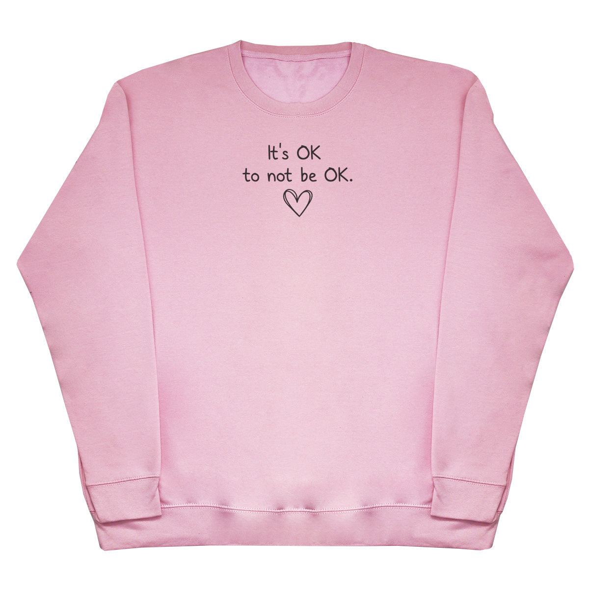 It's OK to not be OK - Kids Oversized Comfy Sweater