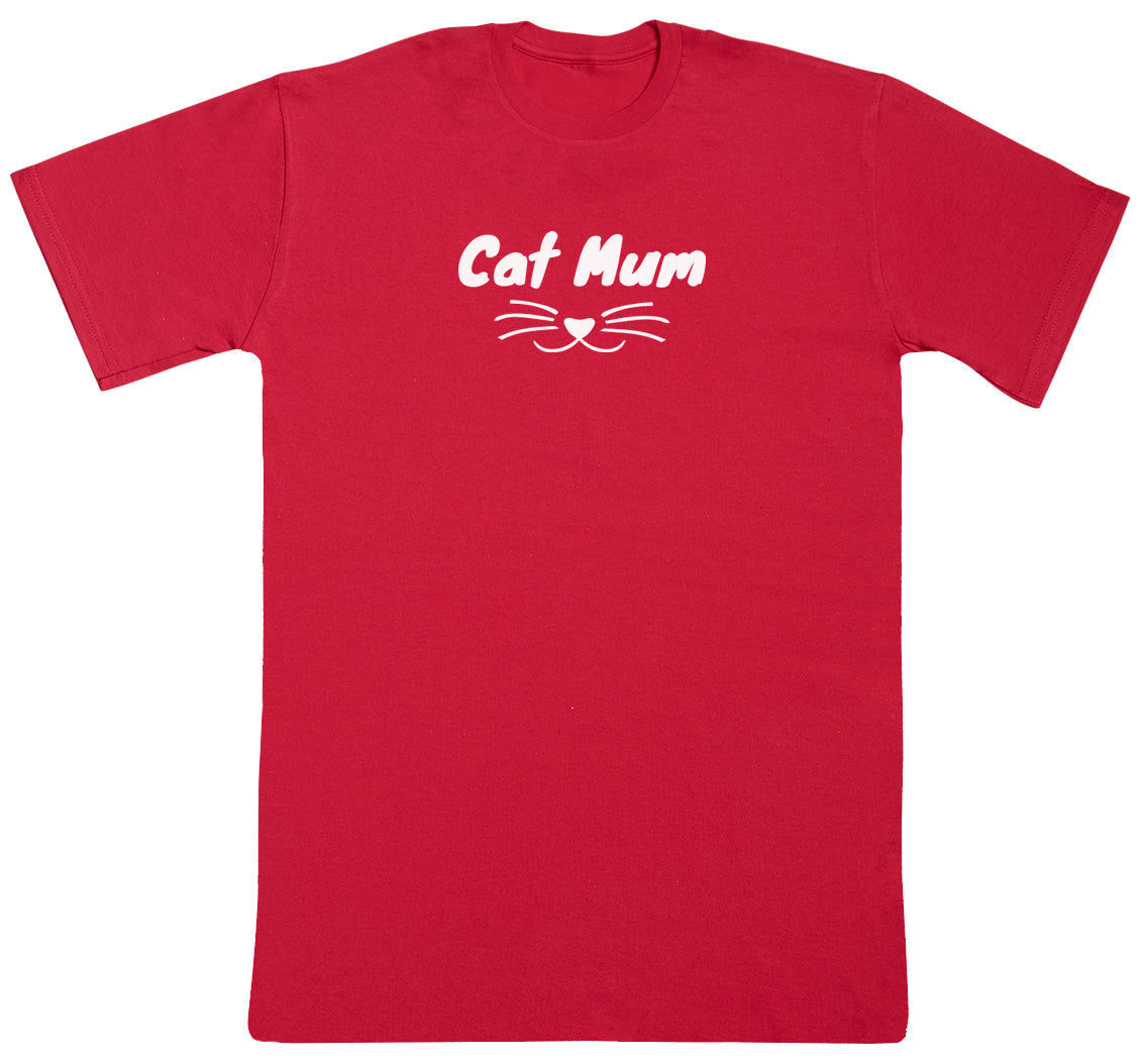 Cat Mum - Kids Oversized Comfy T-Shirt