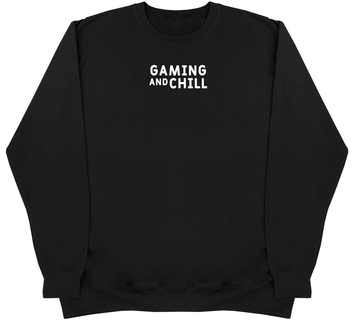 Gaming and Chill - Kids Oversized Comfy Sweater